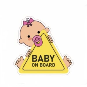 Декоративен стикер Baby on board